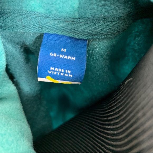 Old Navy Go Warm Tie Dye Tunnel Neck Terry Sweatshirt Size Medium - Picture 8 of 9